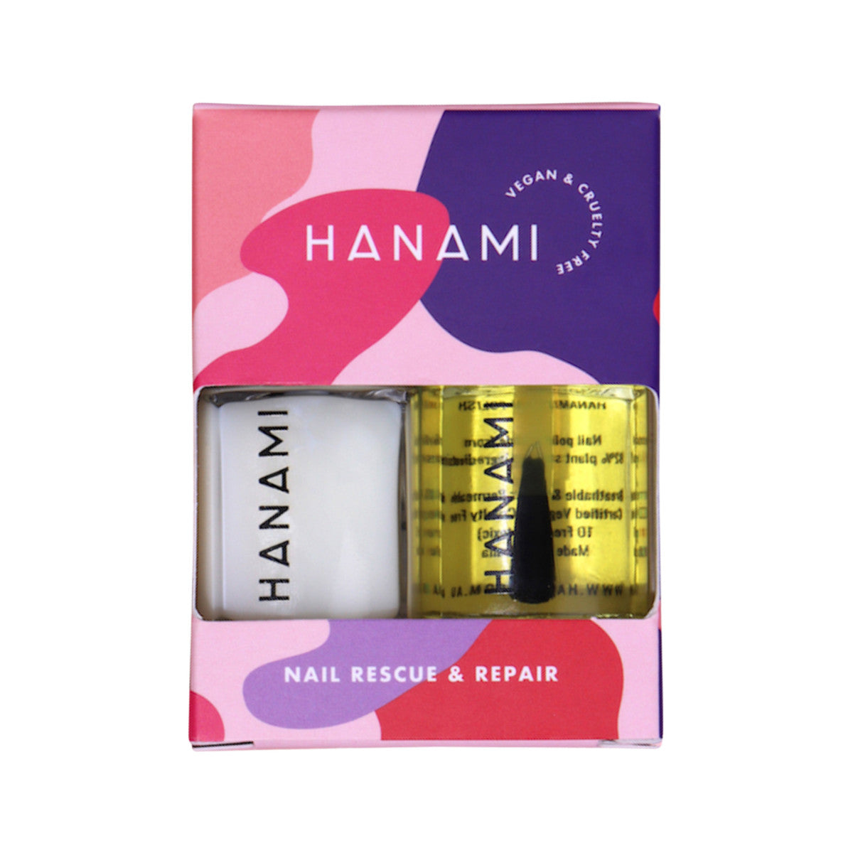 Hanami - Nail Polish Collection Treatment Rescue Repair 9ml x 2Pk
