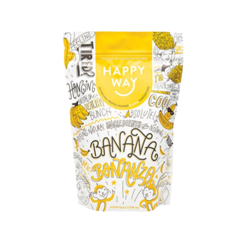 Happy Way Whey Protein - Banana
