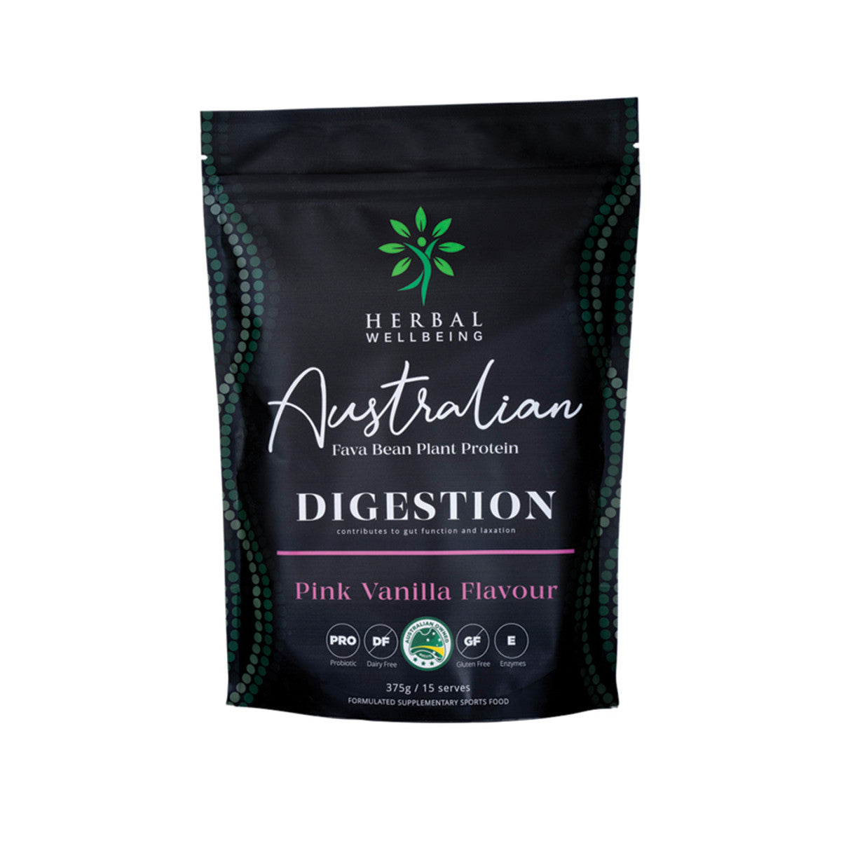 Herbal Wellbeing - Plant Protein Digestion (Pink Vanilla)