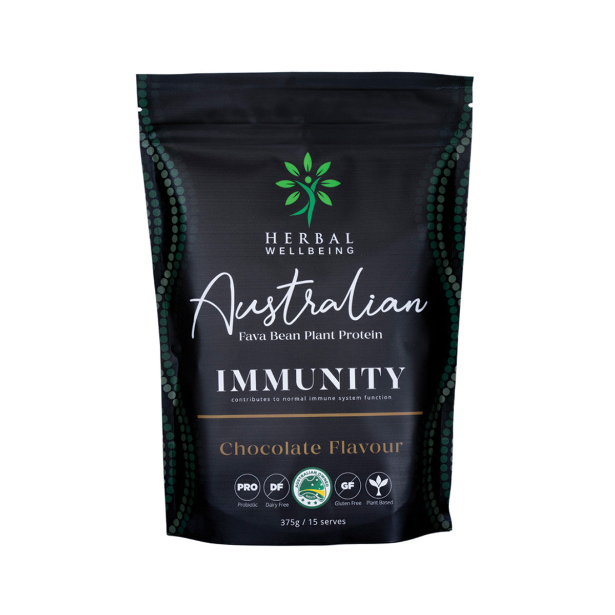 Herbal Wellbeing - Plant Protein Immunity (Chocolate)
