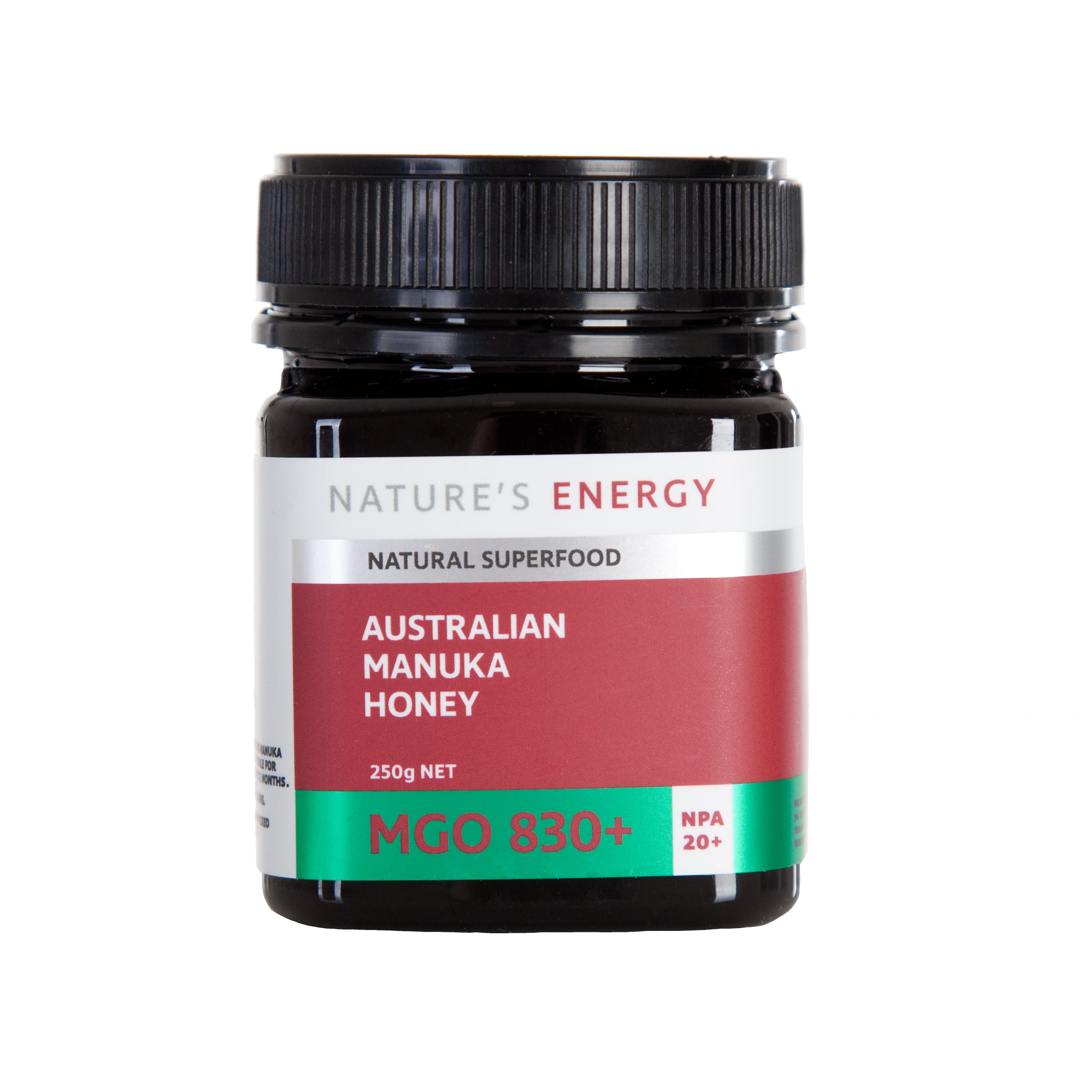 Nature's Energy - Australian Manuka Honey MGO 830+