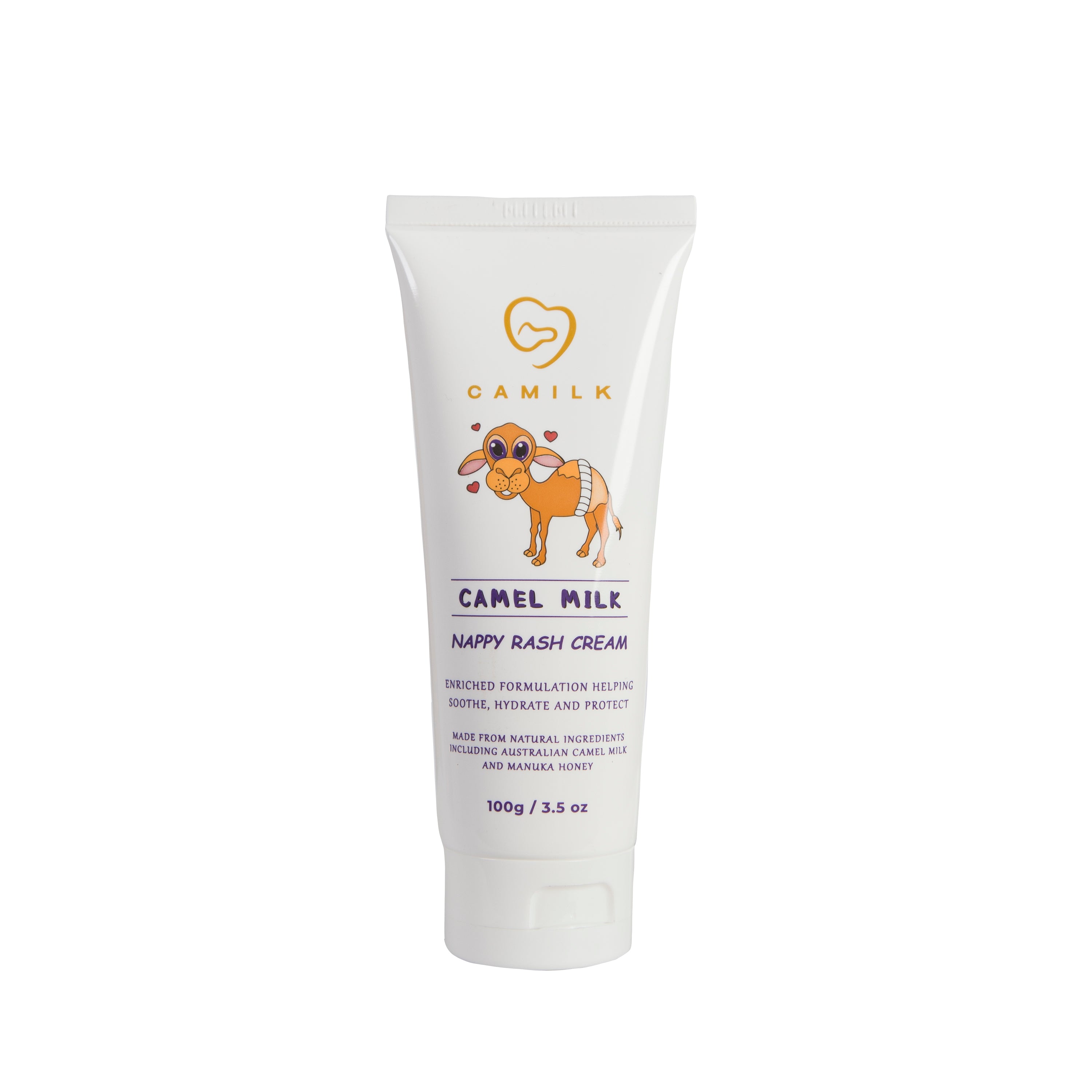 Camilk - Camel Milk Nappy Rash Cream + Manuka Honey (100ml)