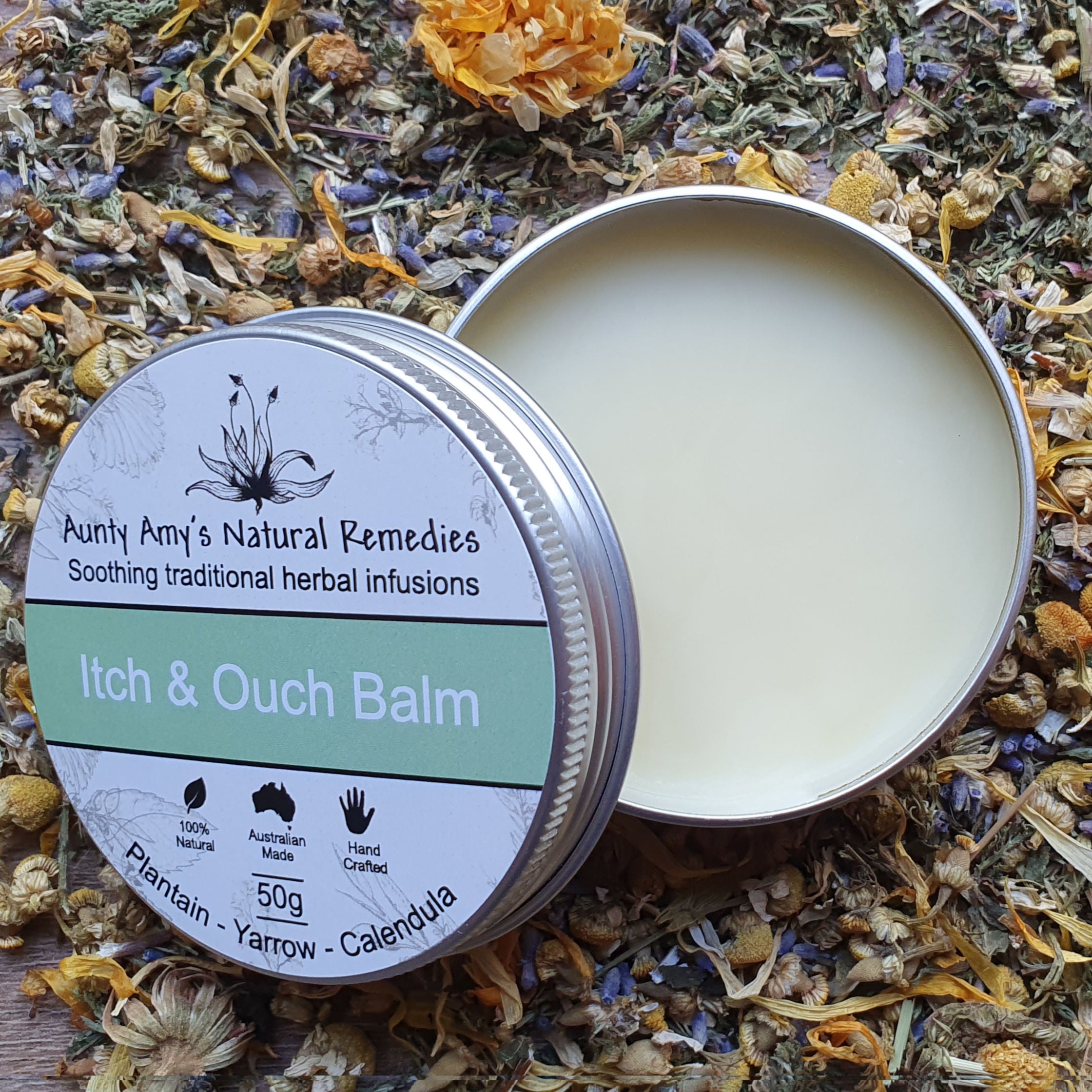 Aunty Amys - Natural Remedies Itch & Ouch Balm