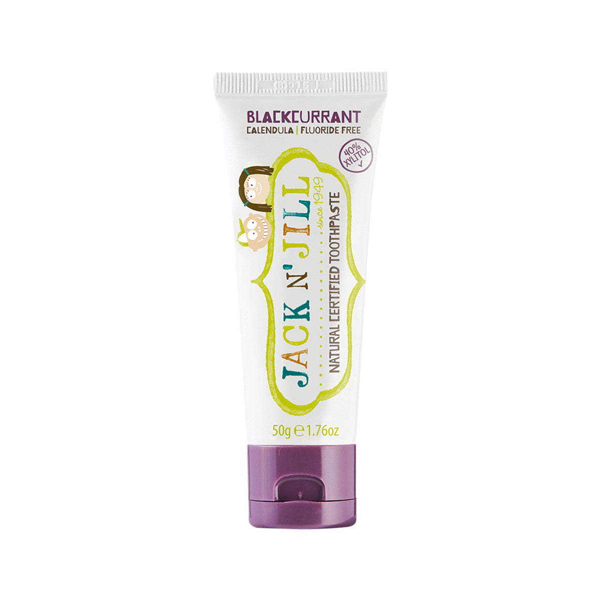 Jack N' Jill - Natural Fluoride-Free Toothpaste (Blackcurrant)