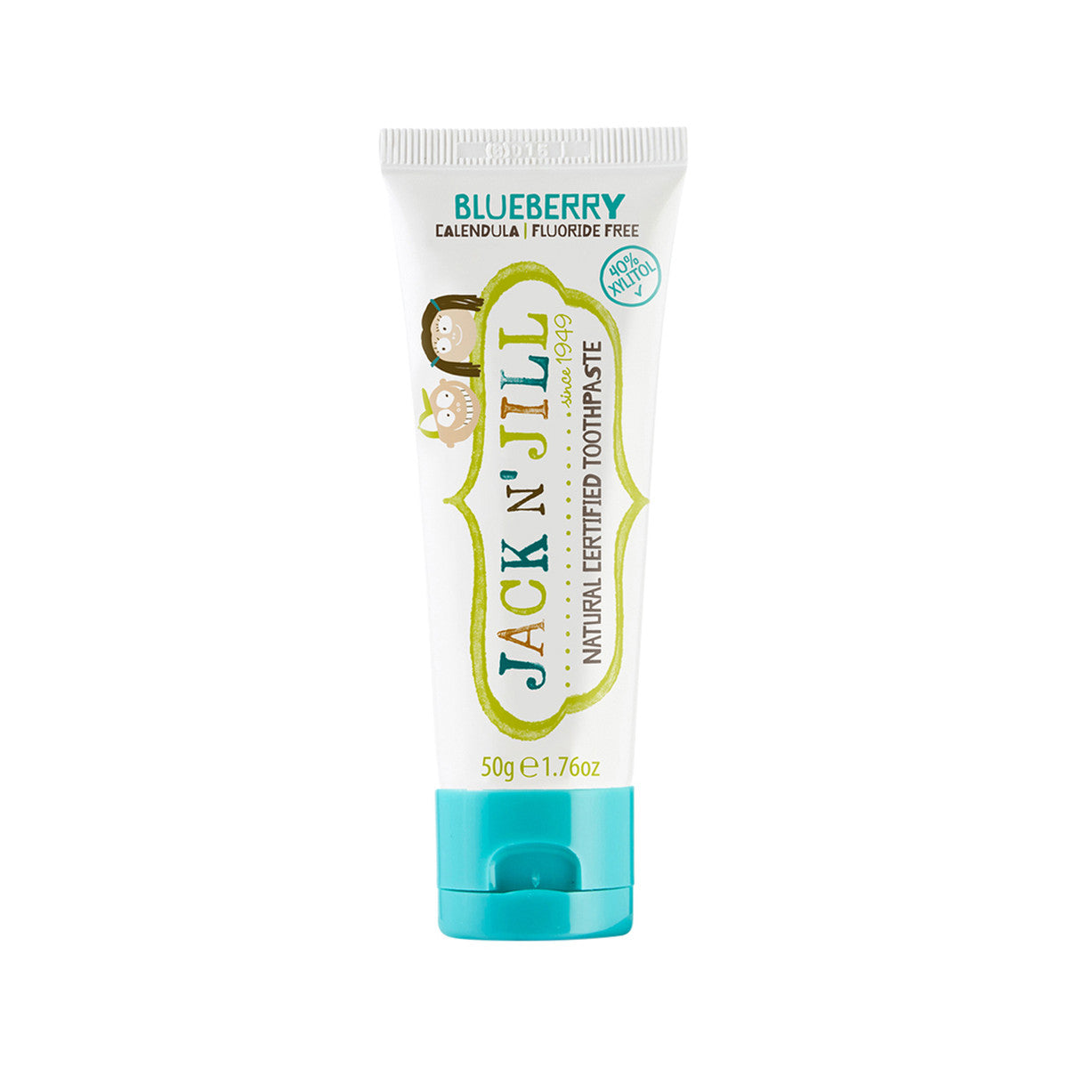 Jack N' Jill - Natural Fluoride-Free Toothpaste (Blueberry)