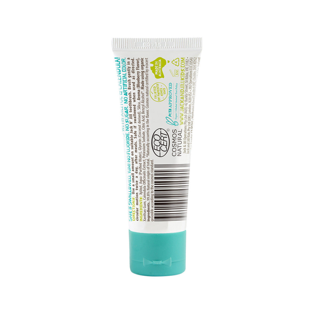Jack N' Jill - Natural Fluoride-Free Toothpaste (Blueberry)