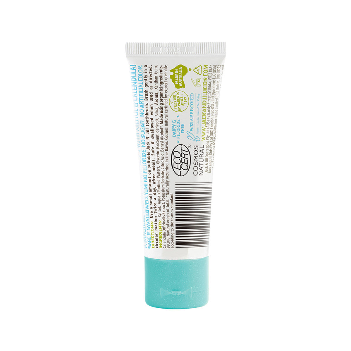 Jack N' Jill - Natural Fluoride-Free Toothpaste (Milkshake)