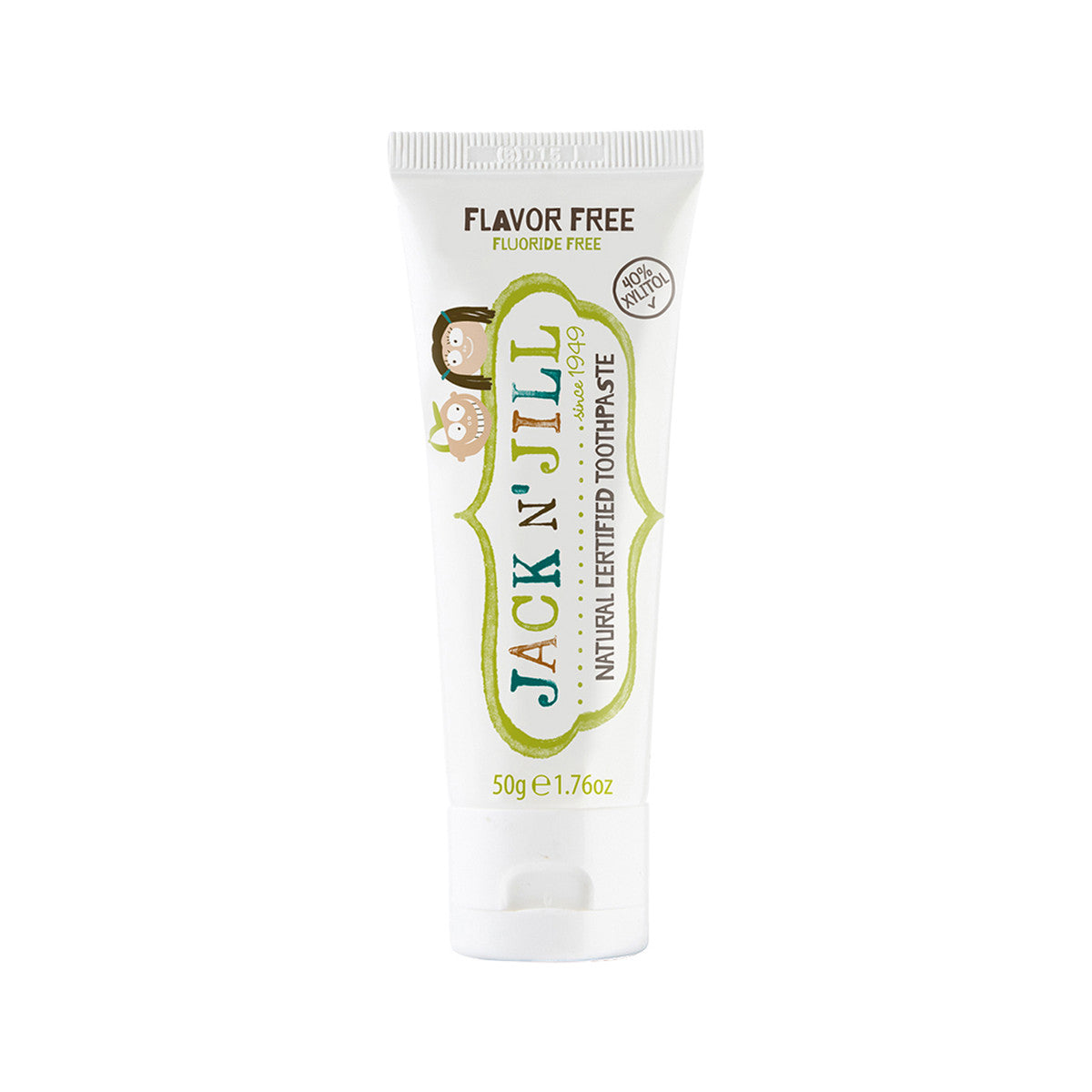 Jack N' Jill - Natural Toothpaste (Fluoride Free) Flavour Free