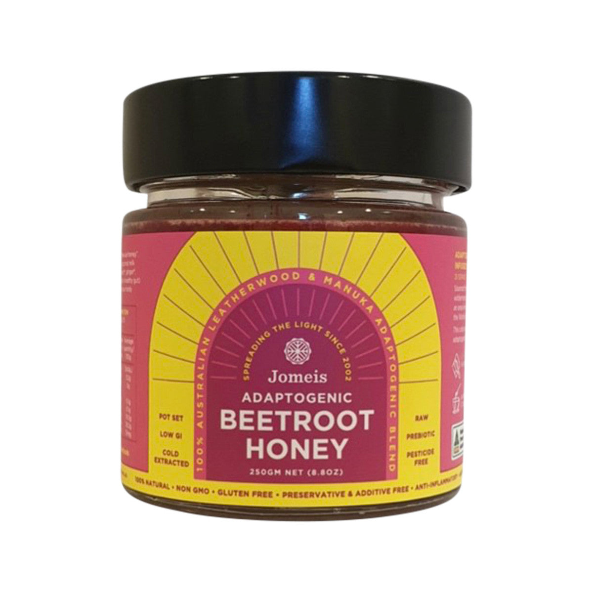 Jomeis Fine Foods - Adaptogenic Honey Beetroot