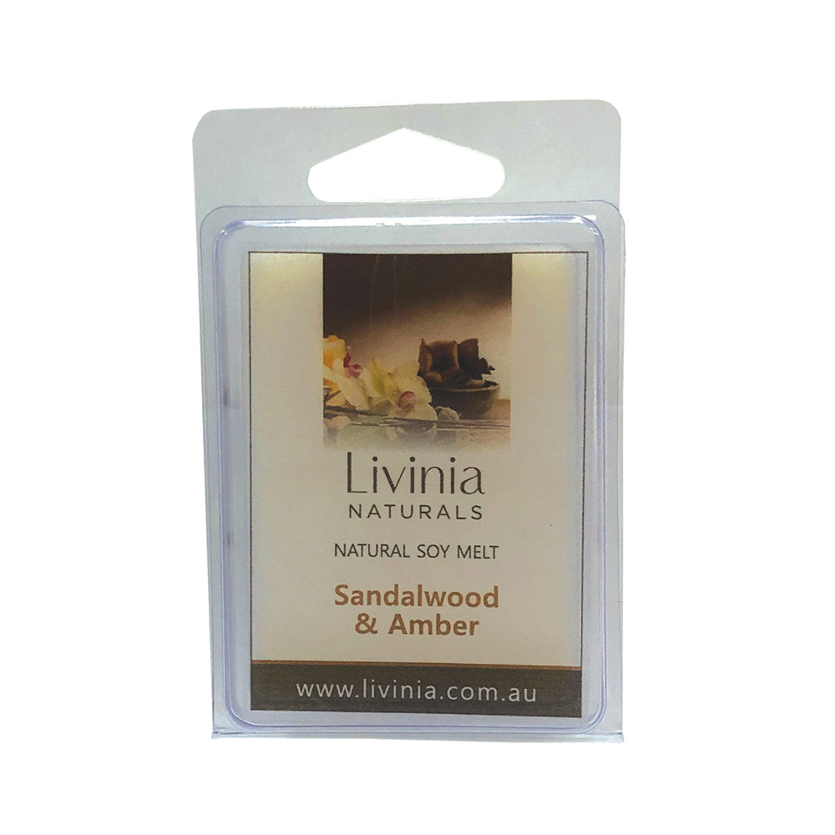 Livinia - Soy Melts Sandalwood and Amber Fragrance Oil