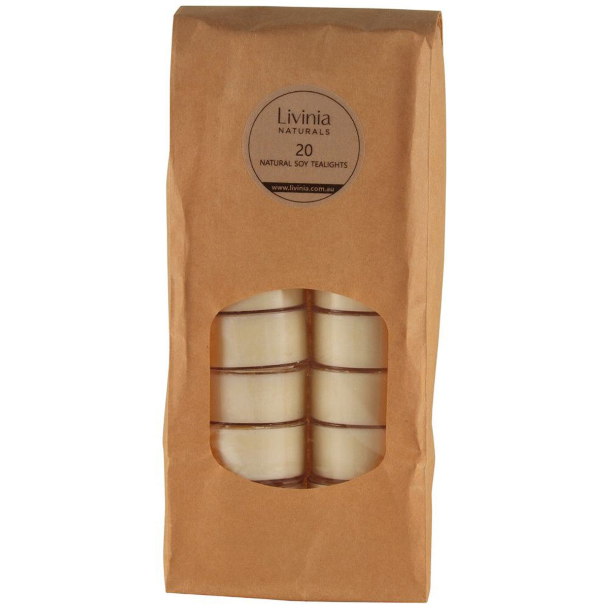Livinia - Soy Tea Light Candles x 20 Pack