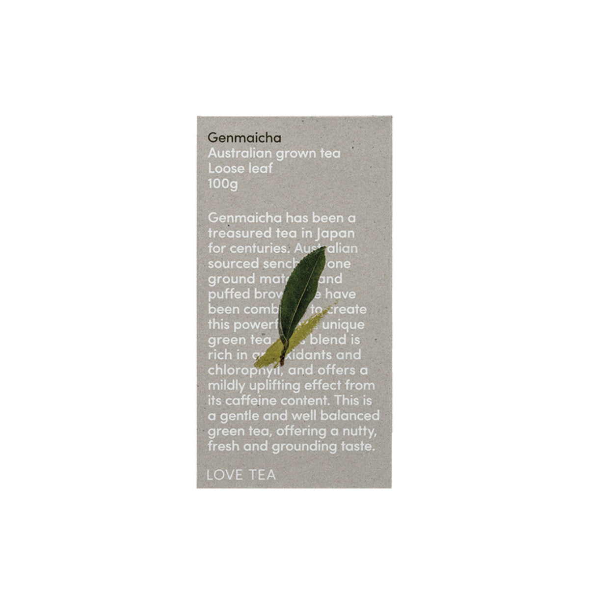 Love Tea - Genmaicha
