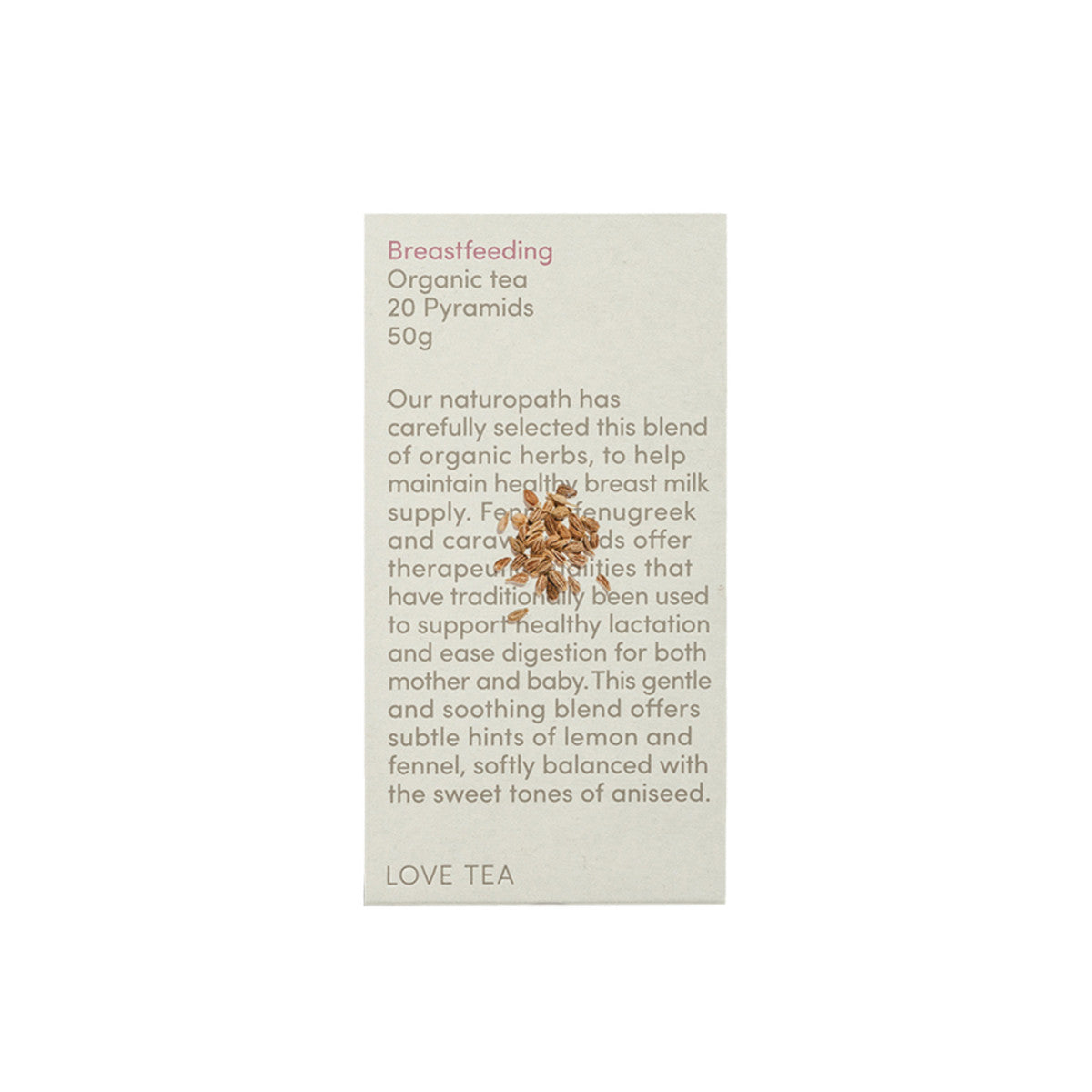 Love Tea - Organic Breastfeeding Tea Bags