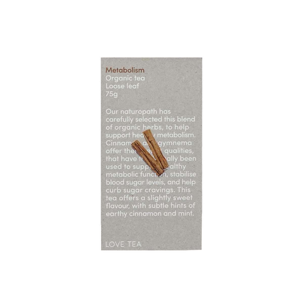 Love Tea - Organic Metabolism Loose Leaf