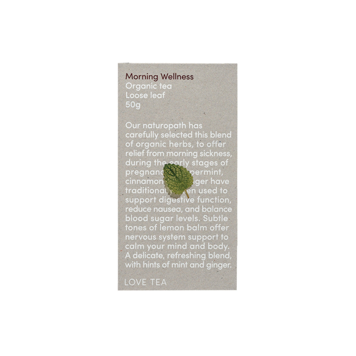 Love Tea - Organic Morning Wellness Loose Leaf