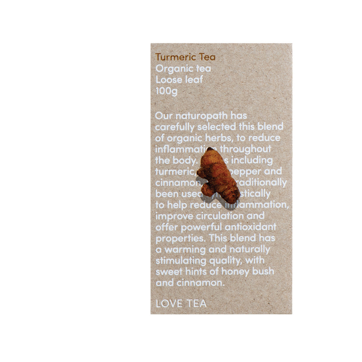 Love Tea - Organic Turmeric Tea Loose Leaf