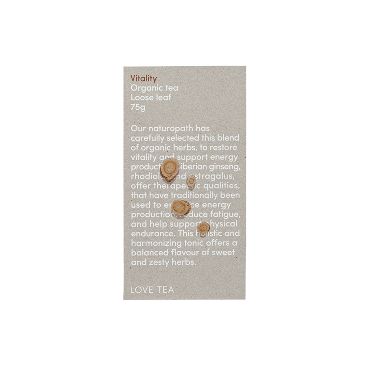 Love Tea - Organic Vitality Loose Leaf