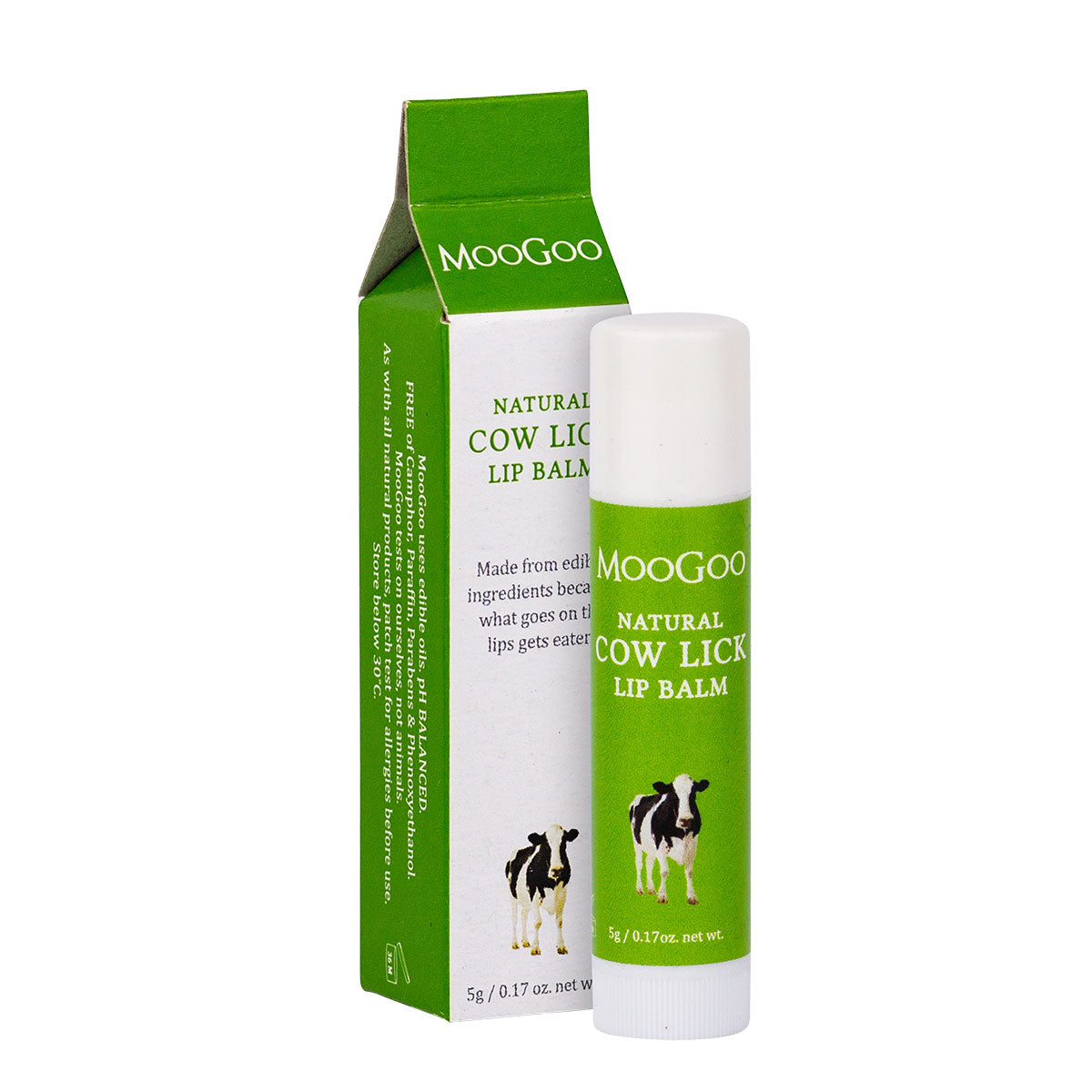 MooGoo - Edible Lip Balm -  Cow Lick