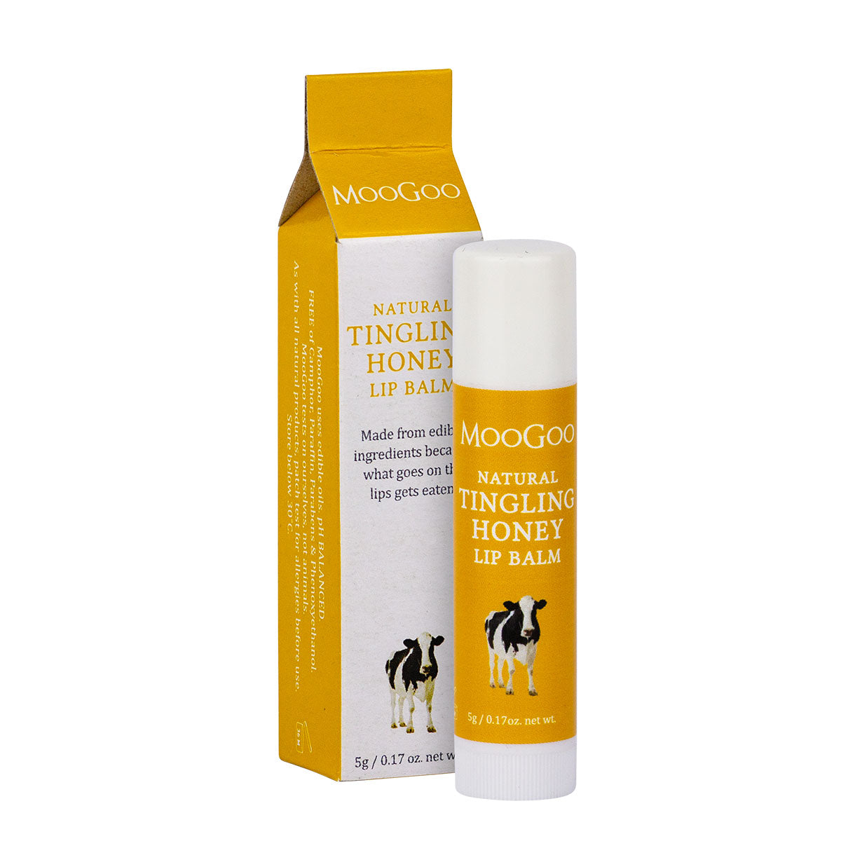 Moogoo - Edible Lip Balm - Tingling Honey