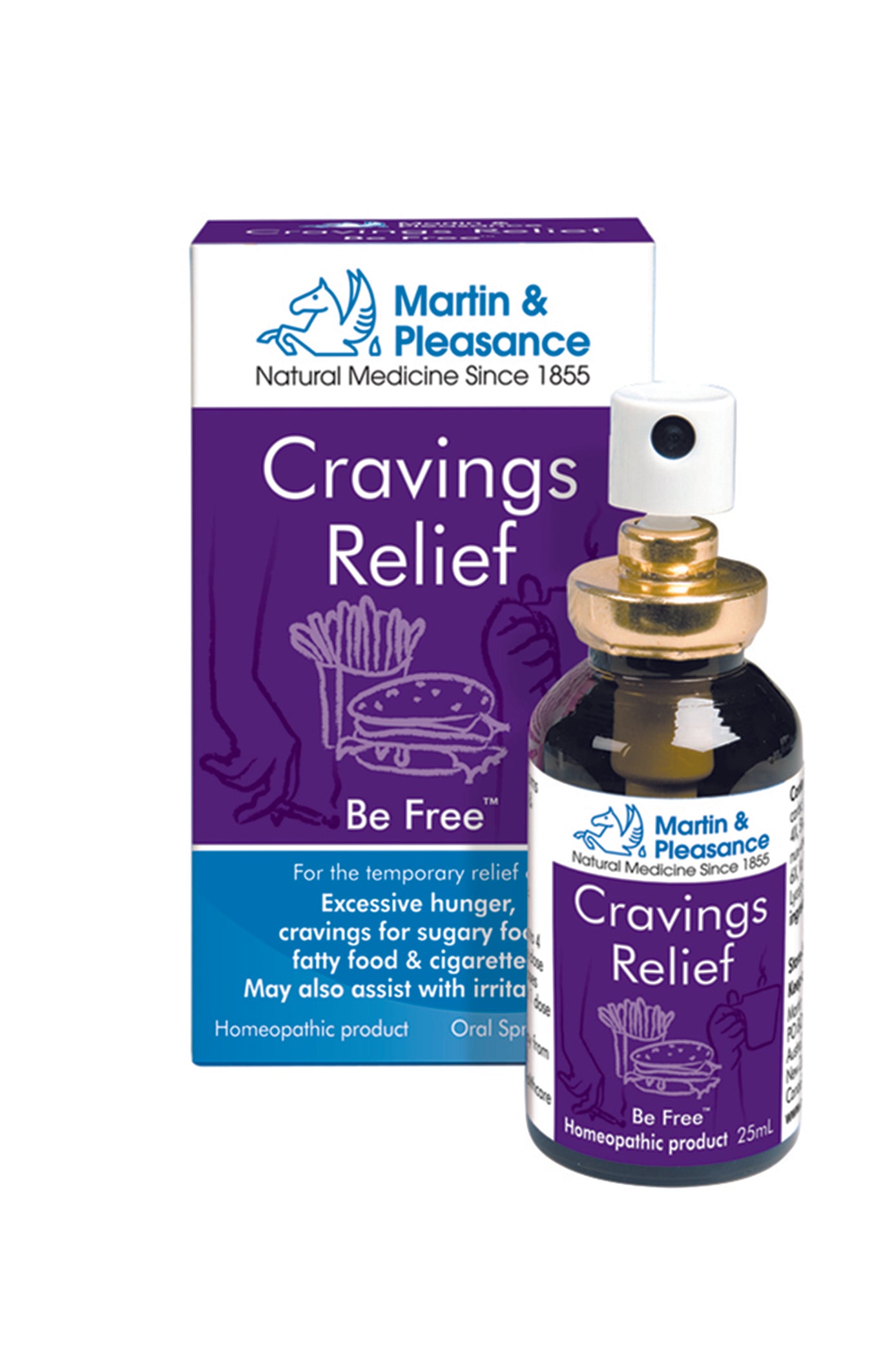 Martin & Pleasance - Homoeopathic Complexes Cravings Relief Spray
