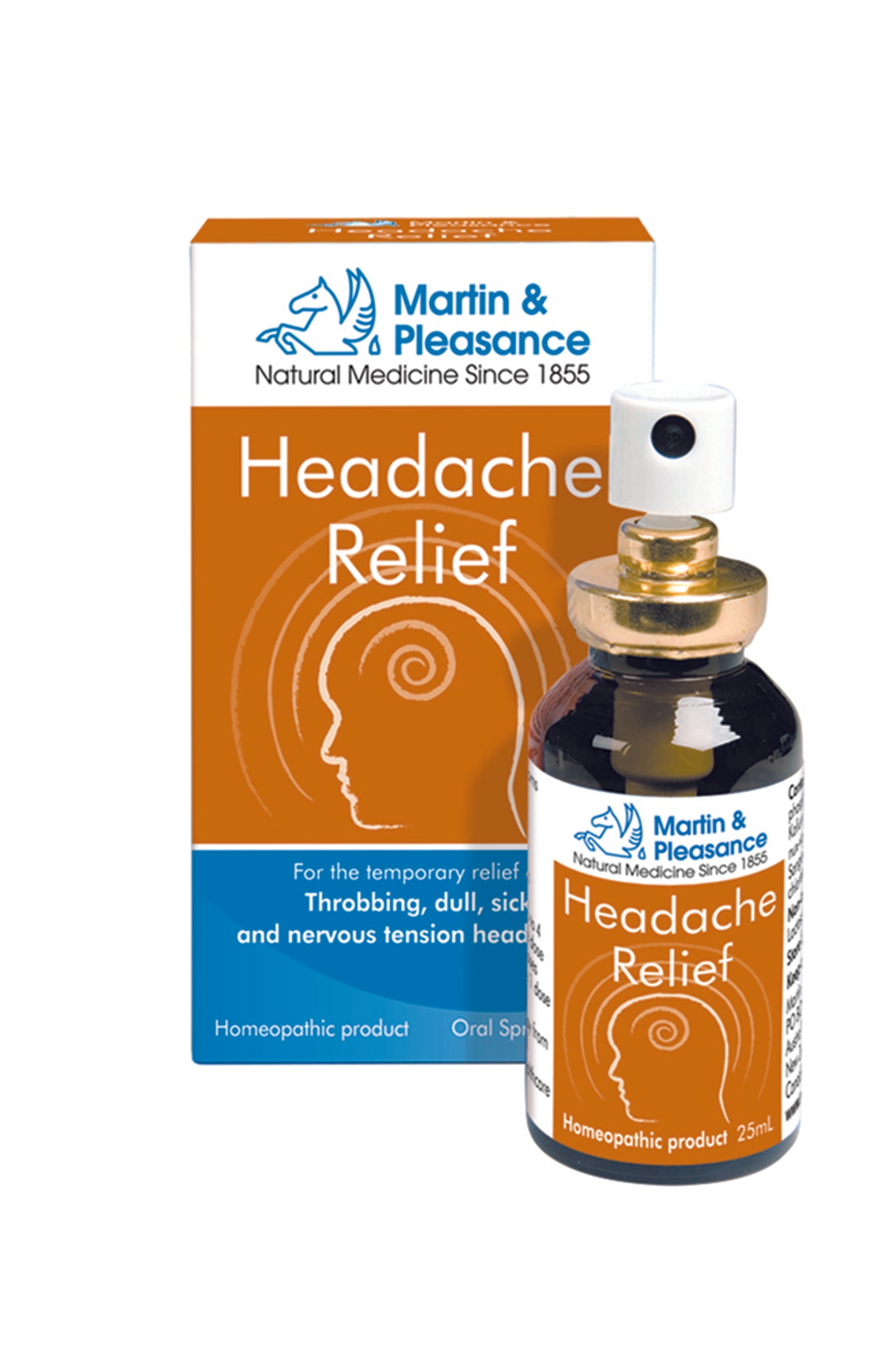 Martin & Pleasance - Homoeopathic Complexes Headache Relief Spray