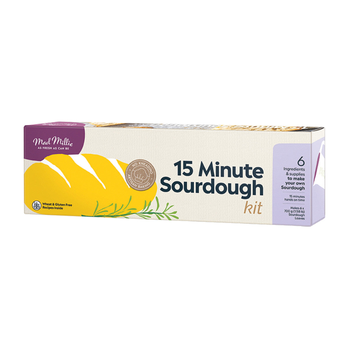 Mad Millie - 15 Minute Sourdough Kit