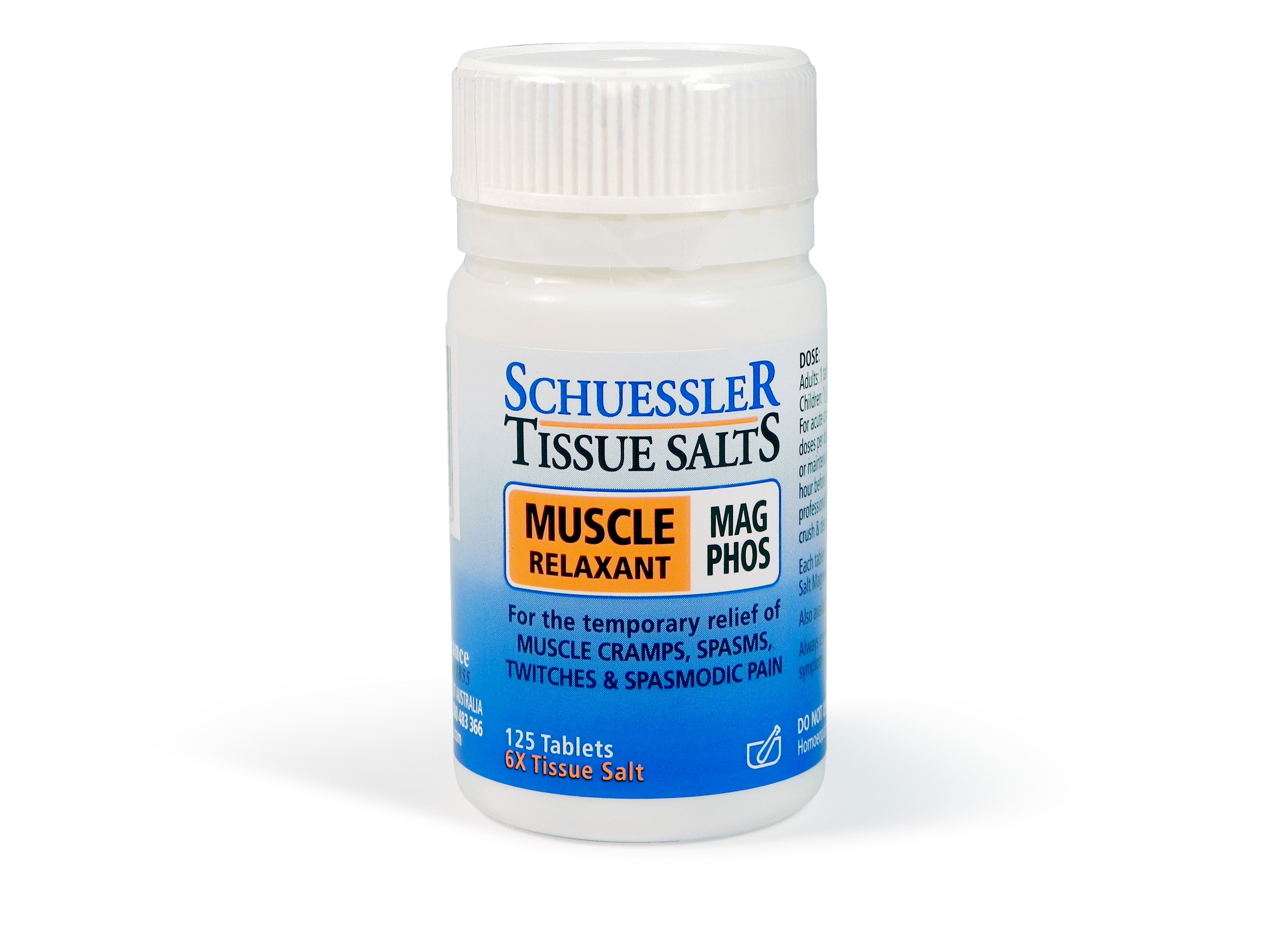 Schuessler Tissue Salts - Mag Phos (Muscle Relaxant)