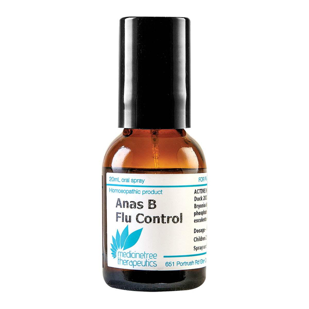 Medicine Tree - Therapeutics Anas B Flu Control Oral Spray