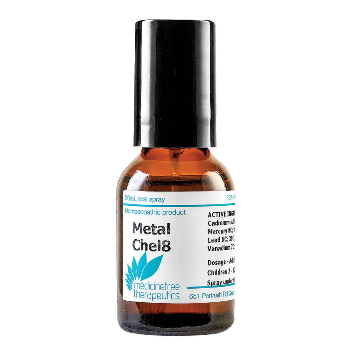 Medicine Tree - Therapeutics Metal Chel8 Oral Spray