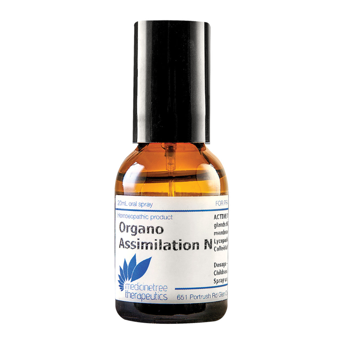 Medicine Tree - Organo Assimilation N Oral Spray 20ml