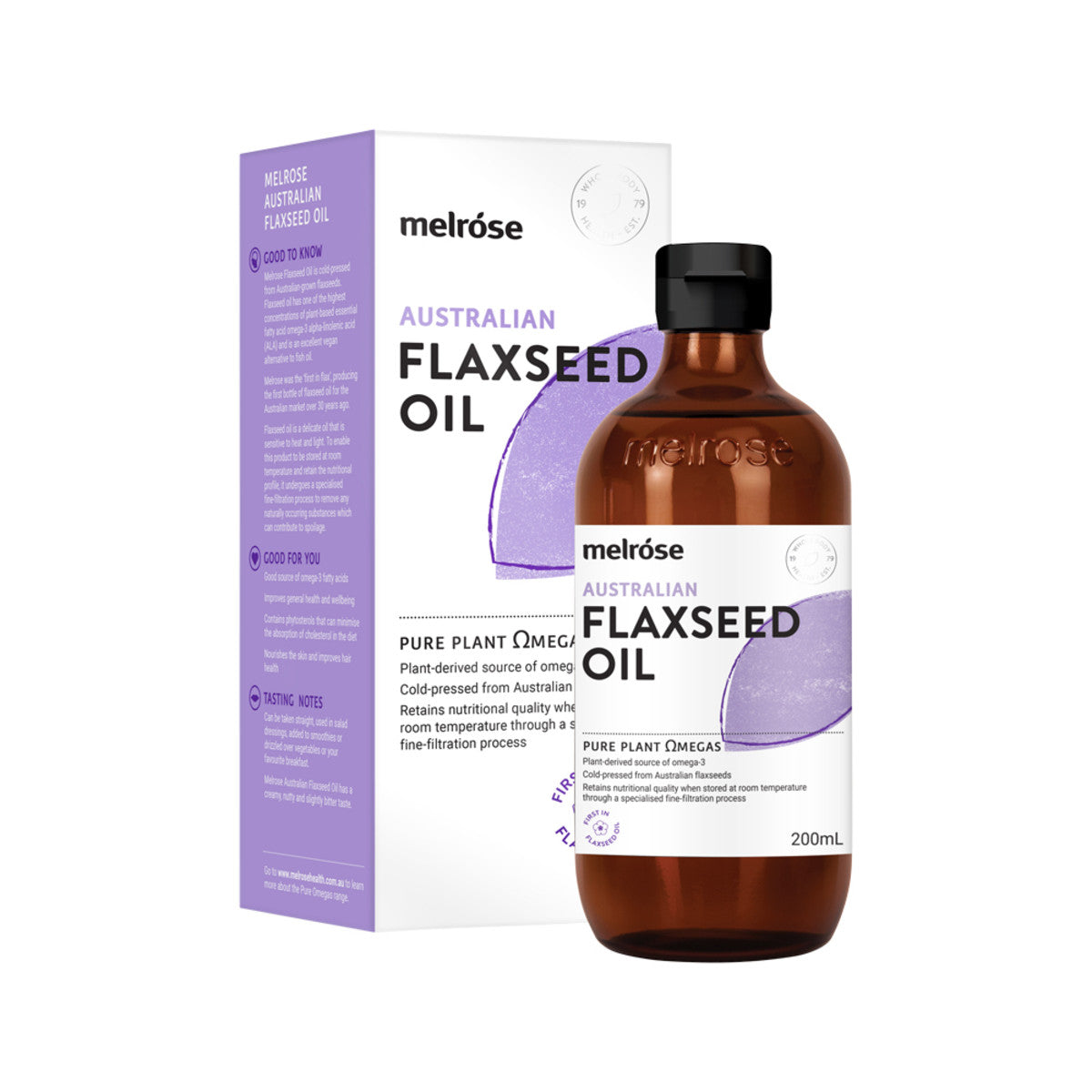Melrose - Organic Flaxseed Oil
