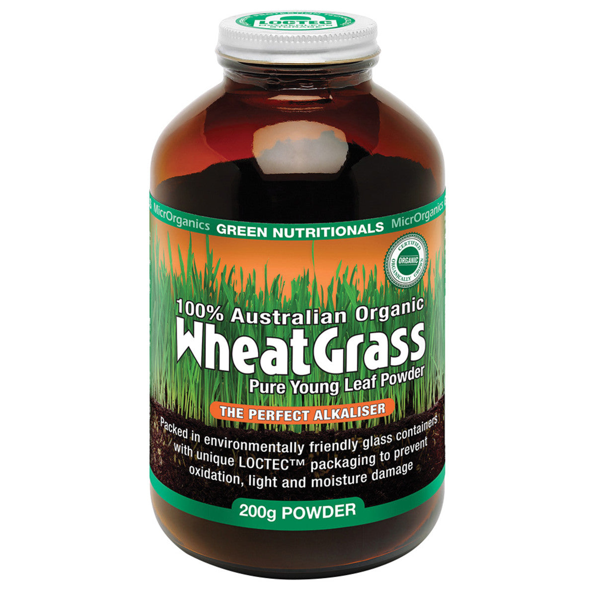 Green Nutritionals - Organic Australian Wheatgrass Powder