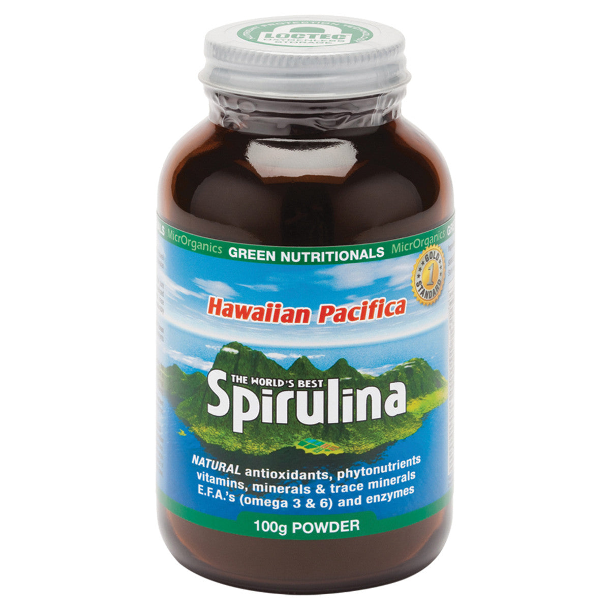 Green Nutritionals - Spirulina Hawaiian Pacifica Powder