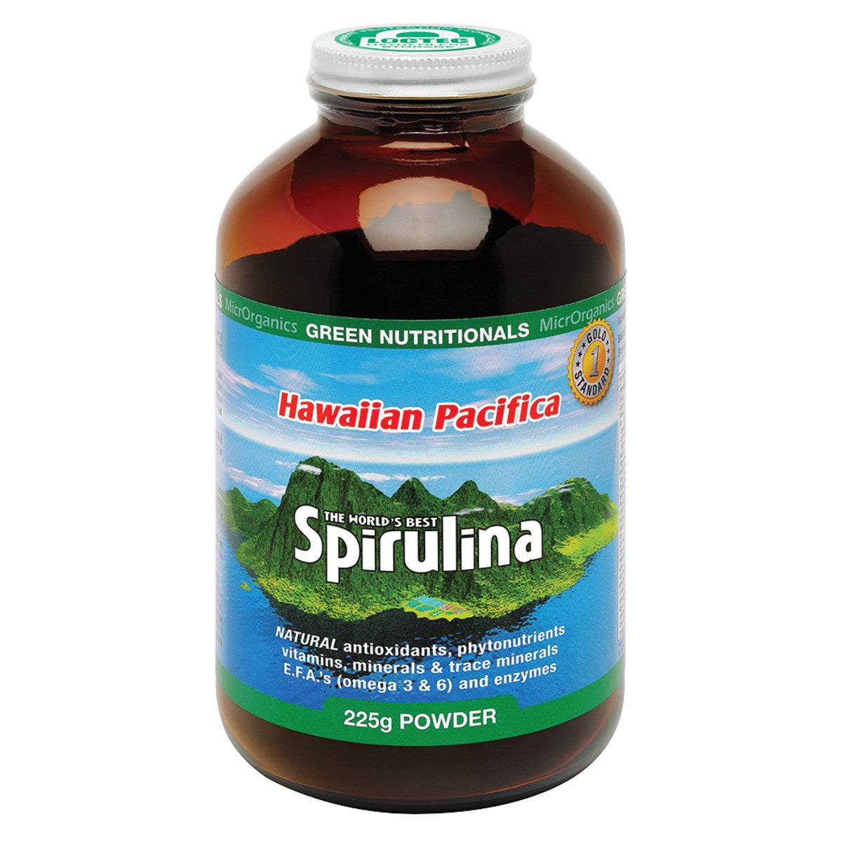 Green Nutritionals - Spirulina Hawaiian Pacifica Powder