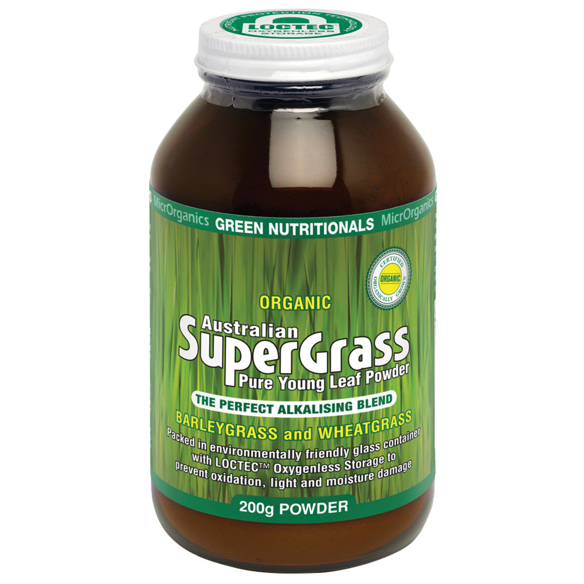 Green Nutritionals - Organic Australia Supergrass Powder