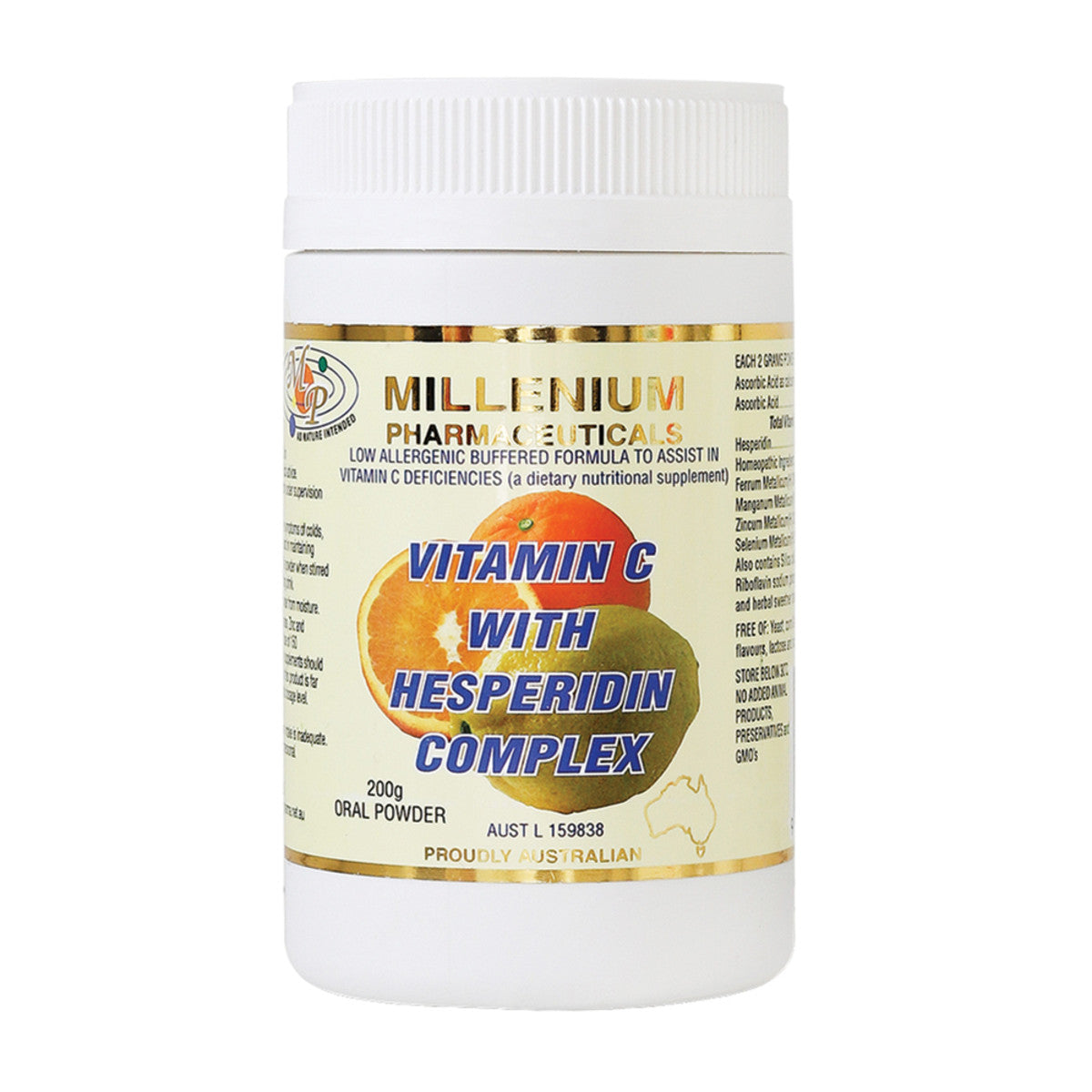 Millenium - Pharmaceuticals Vitamn C with Hesperidin Complex