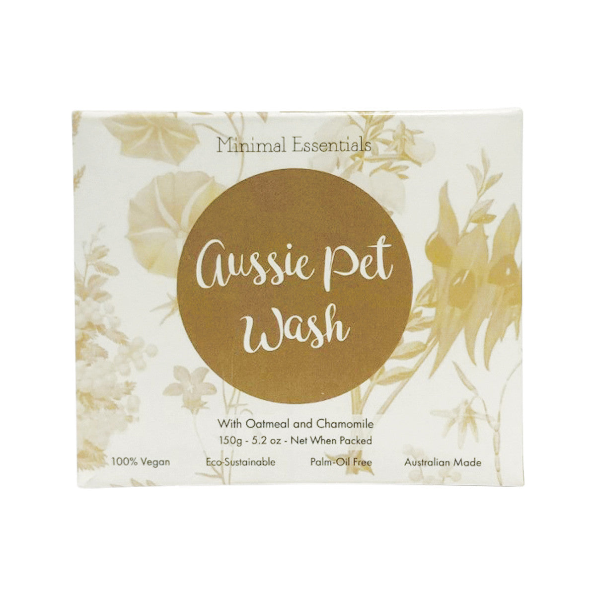 Minimal Essentials - Aussie Pet Wash Bar with Oatmeal & Chamomile