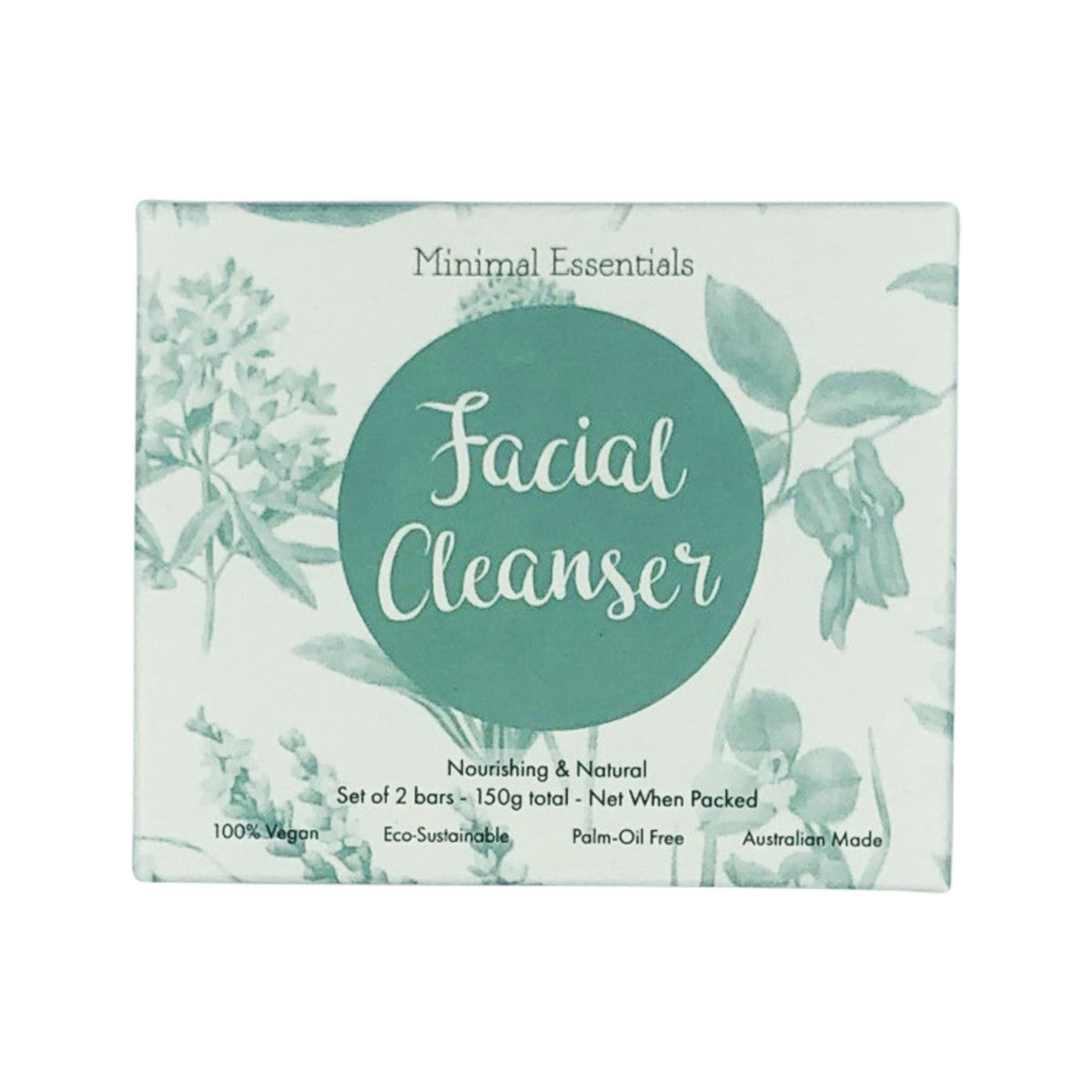 Natural Facial Cleansing Bar (2 Pack)