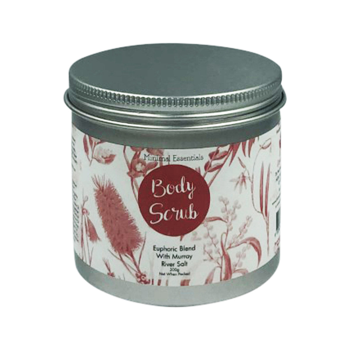 Minimal Essentials - Body Scrub Euphoria Blend with Murray River Salt