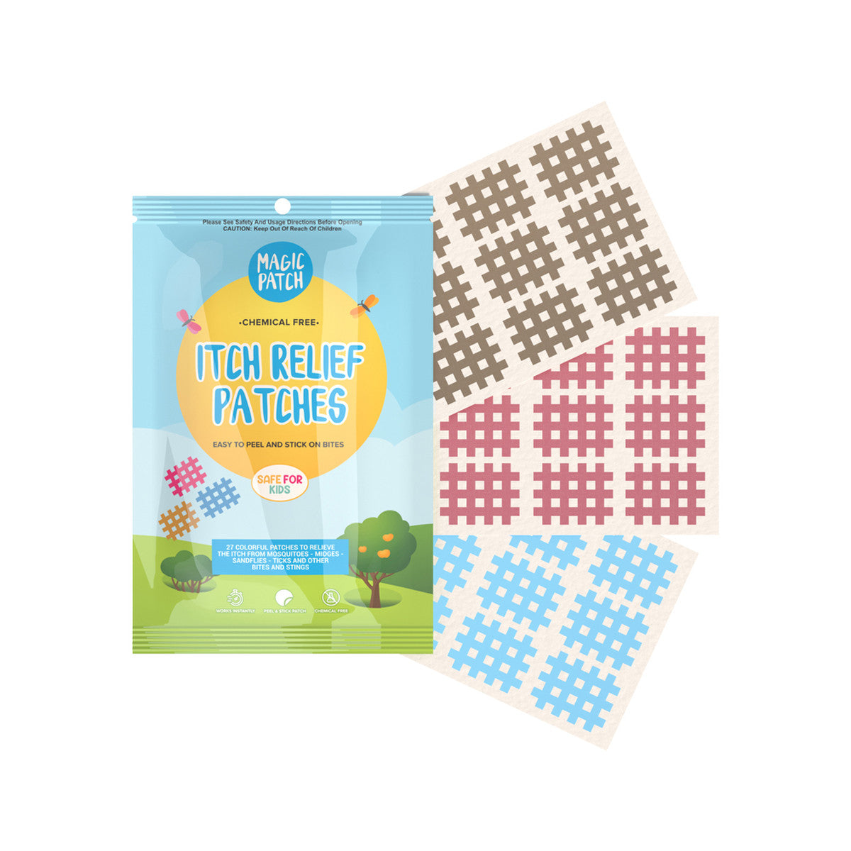 The Natural Patch Co. - Magic Patch Itch Relief Patches