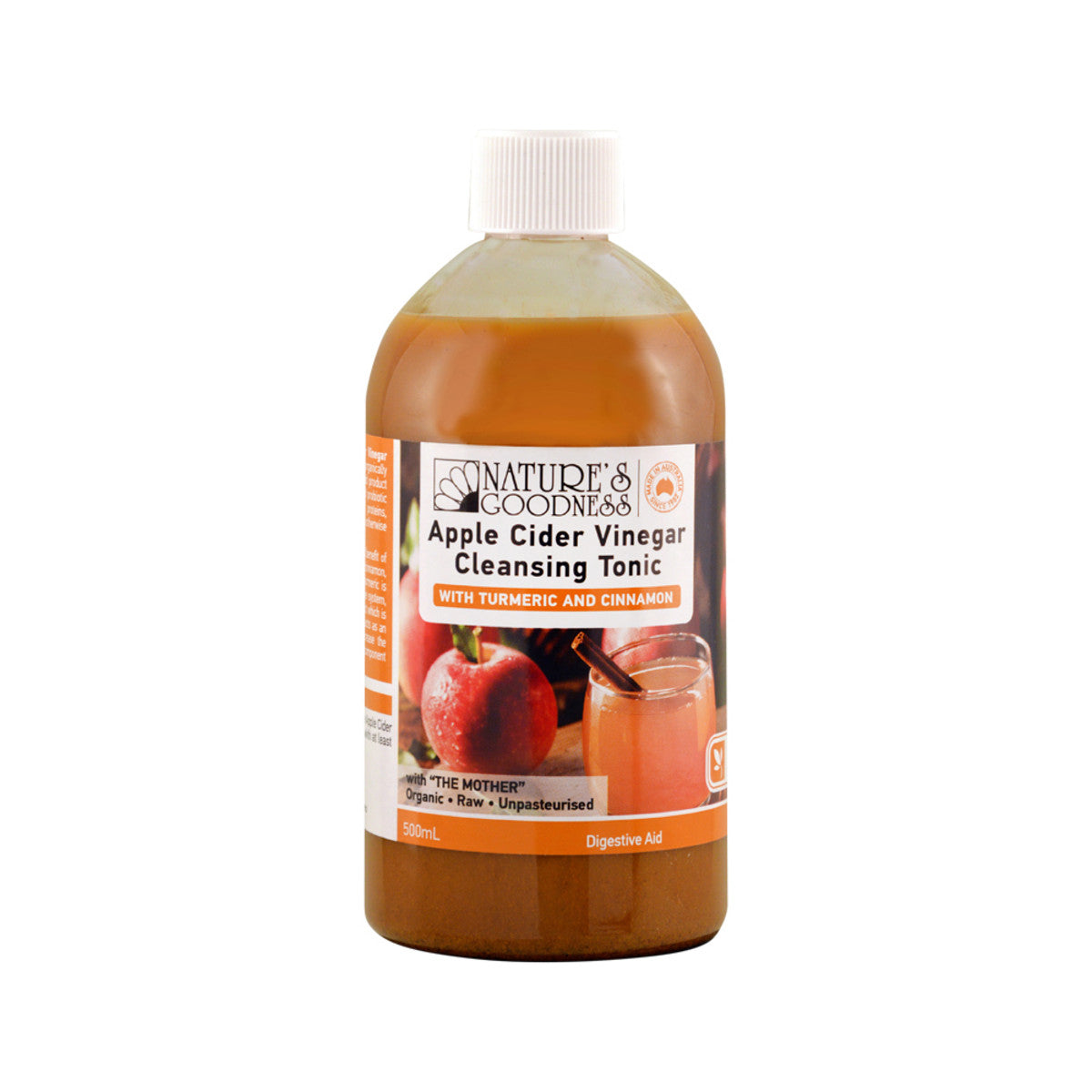Nat Goodness Apple Cider Vinegar Cleansing Tonic 500ml
