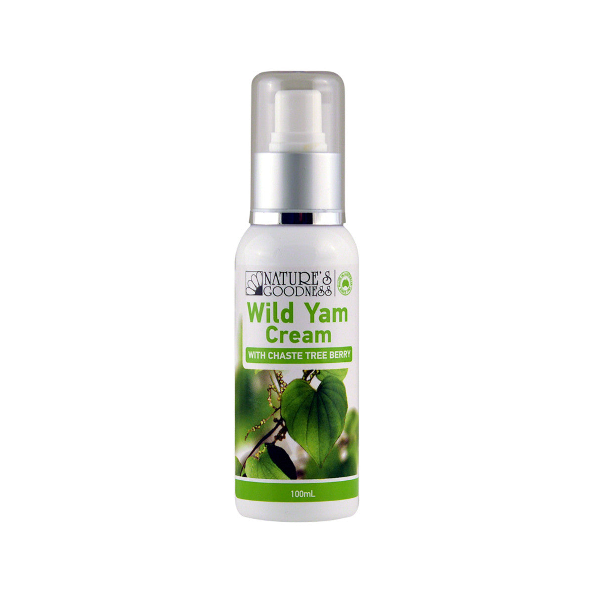 Nat Goodness Wild Yam Cream with Chaste Tree Berry 100ml