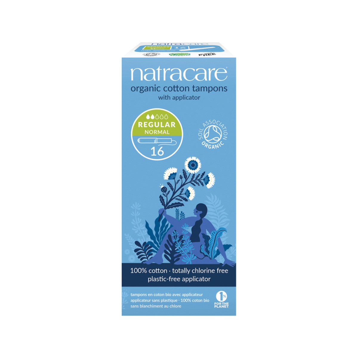 Natracare - Organic Cotton Tampons Regular with Applicator