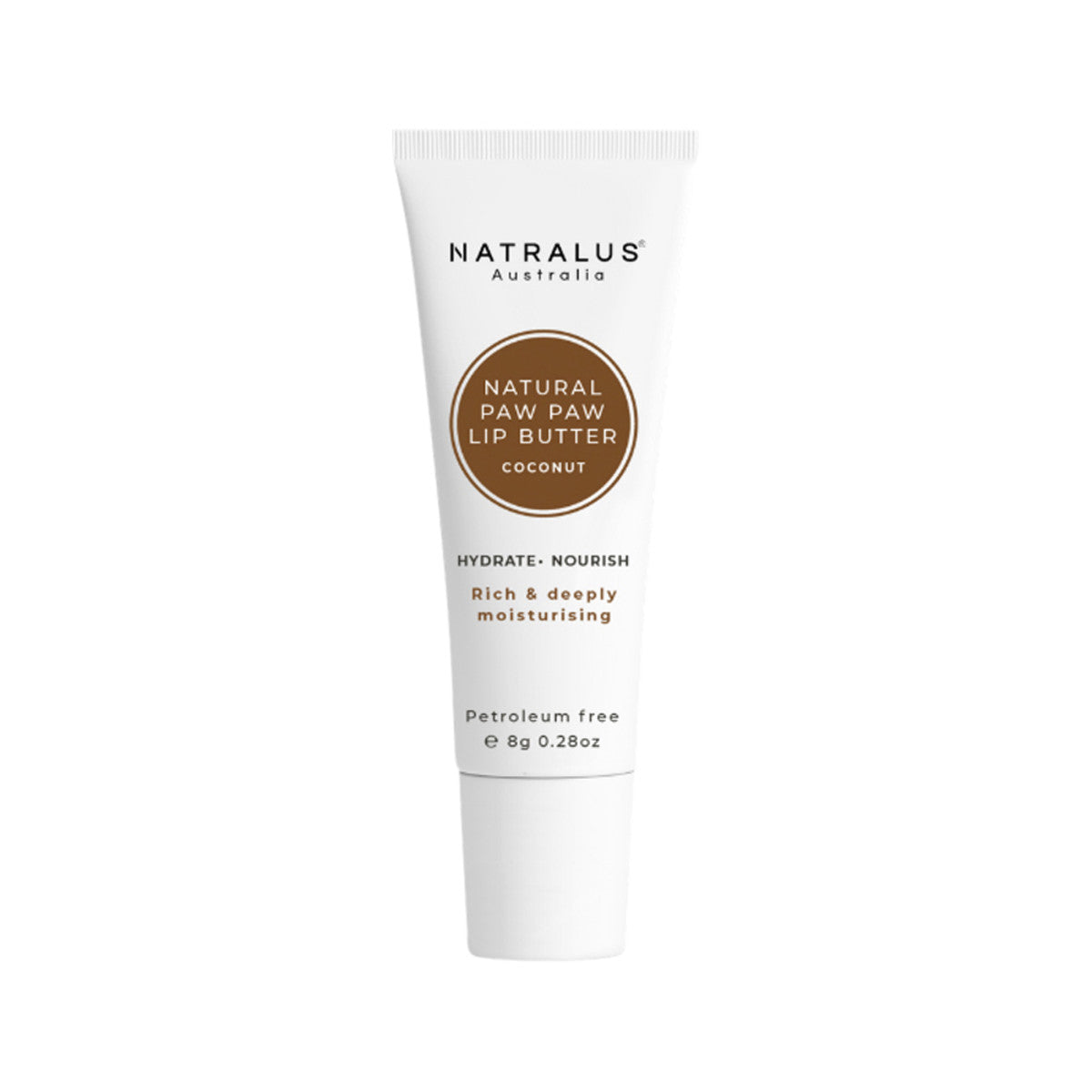 Natralus - Natural Paw Paw Lip Butter (Coconut)