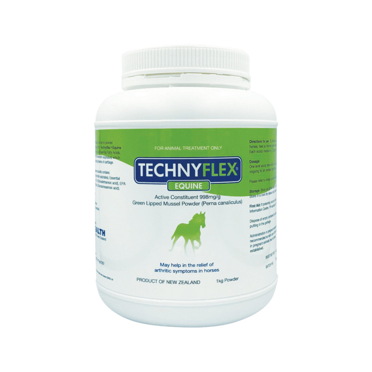 Natural Health - Technyflex Equine (Green Lipped Mussel)