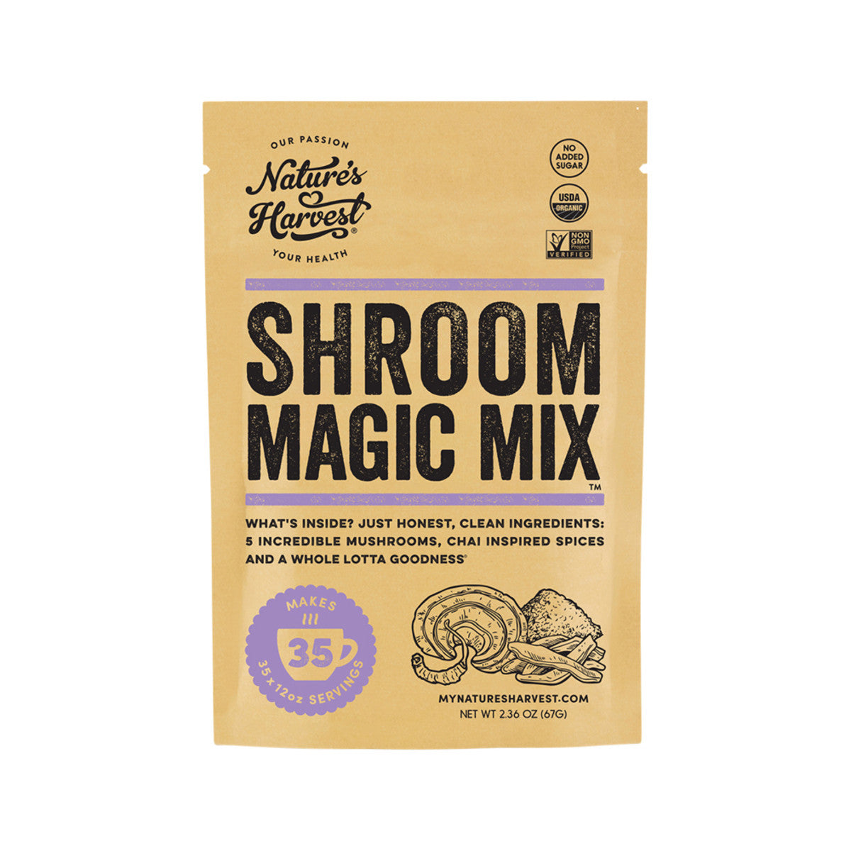 Nature's Harvest - Shroom Magic Mix