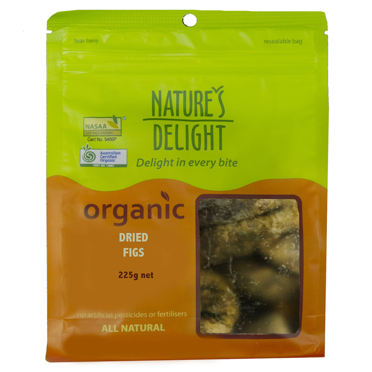 Natures Delight - Organic Dried Figs