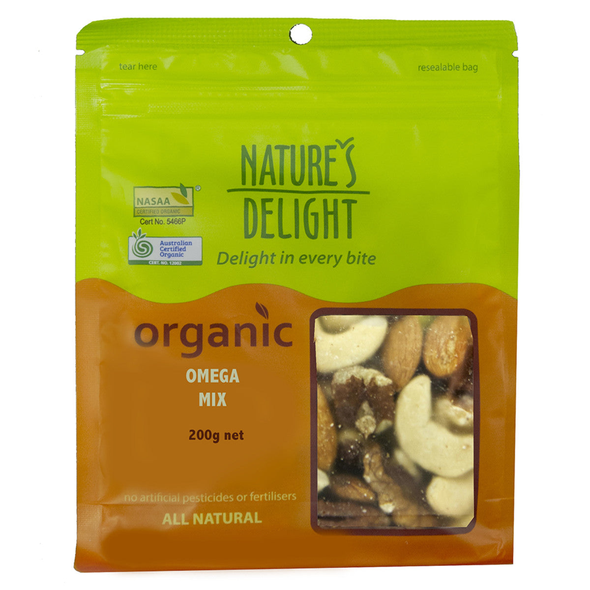 Natures Delight - Organic Omega Mix