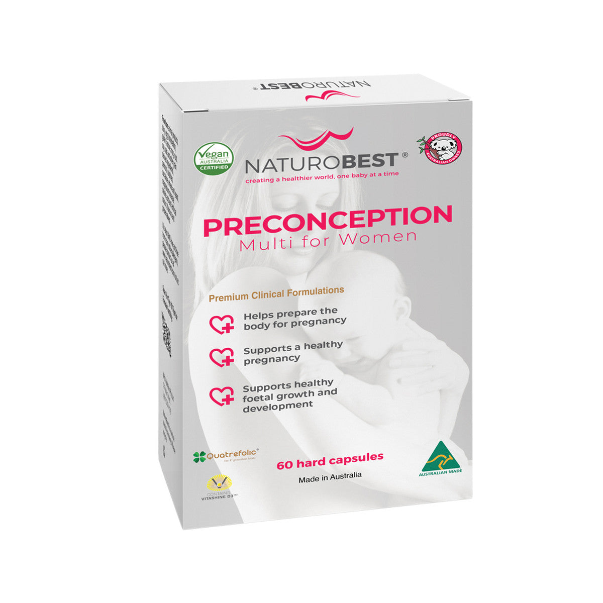 NATUROBEST PRECONCEPTION MULTI FOR WOMEN 60C