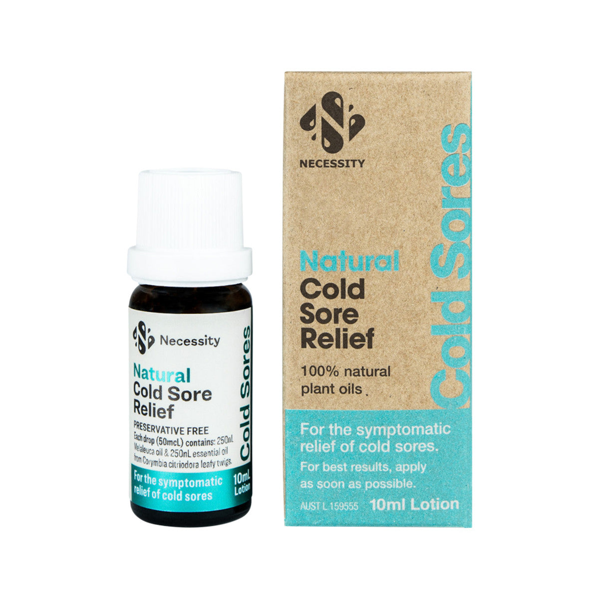 Necessity - Natural Cold Sore Relief Lotion